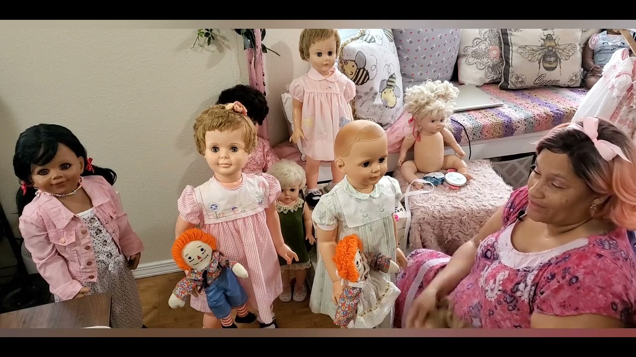 Уголок винтажных кукол Honey Bee's - Замена парика для куклы Ashton Drake Patty Playpal.