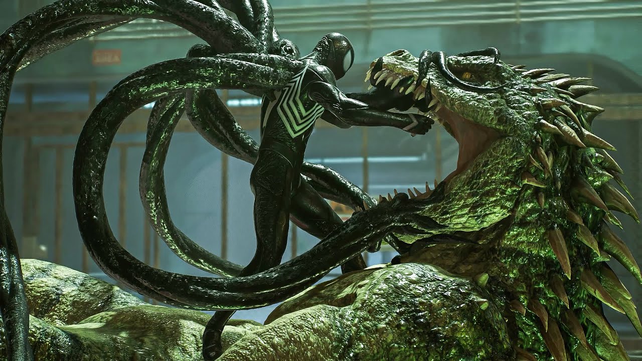 LIZARD Boss Fight - Spider-Man 2