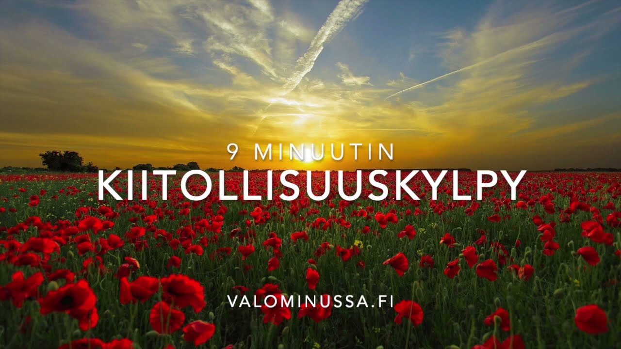 AFFIRMAATIOT KIITOLLISUUTEEN  #Kiitollisuusmeditaatio 528 HZ musiikilla