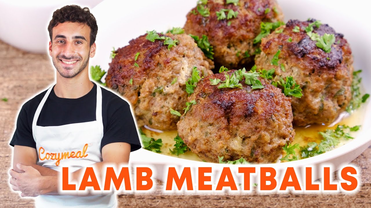 Lamb Meatballs Recipe 🔥 Mouthwateringly Tender and Juicy!