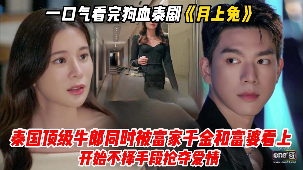 一口气看完狗血泰剧《月上兔》泰国顶级牛郎同时被富家千金和富婆看上，开始不择手段抢夺爱情