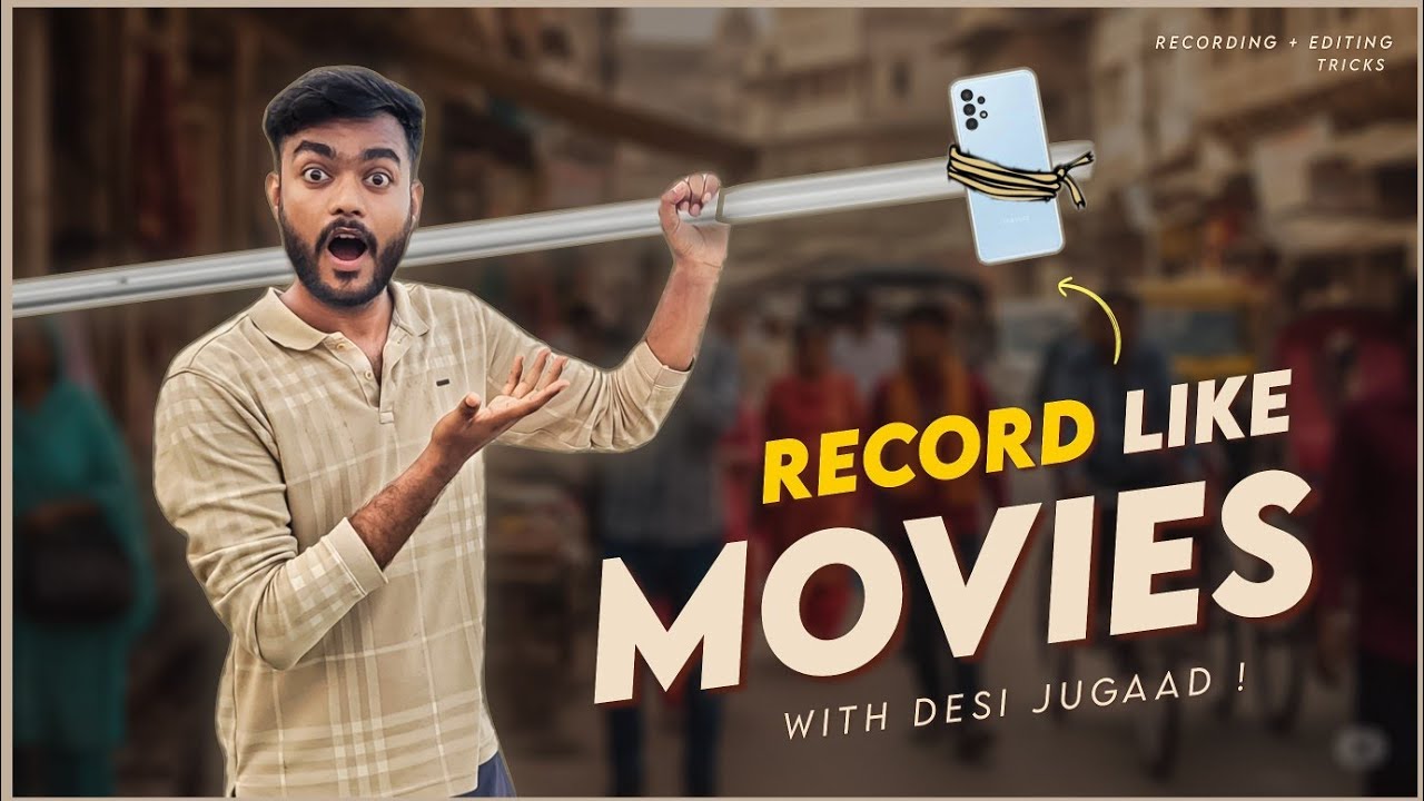 How to RECORD AUDIO LIKE MOVIES using just a Smartphone! (Recording + Editing) (Jugadu Tricks)
