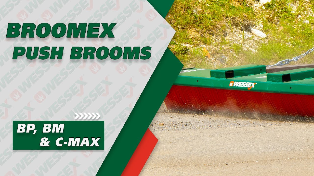 Broomex Push Brooms - Wessex International