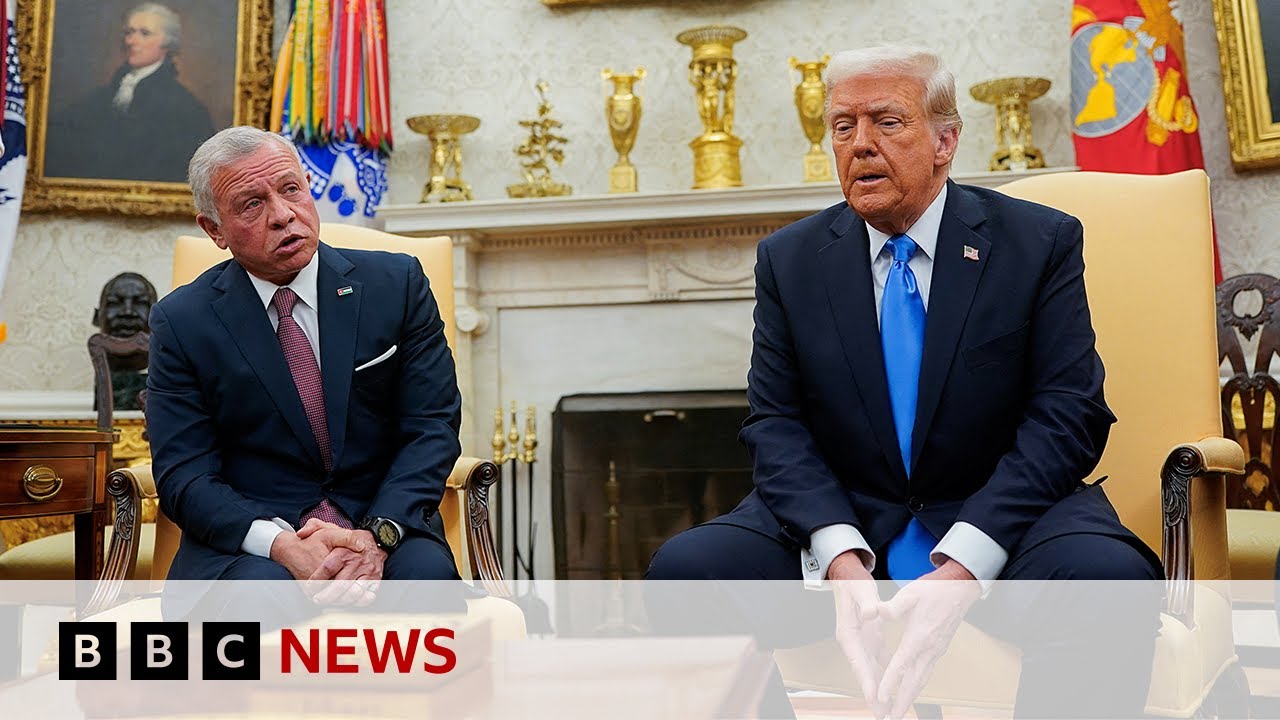Trump says he believes Hamas won't make Saturday hostage return deadline | BBC News