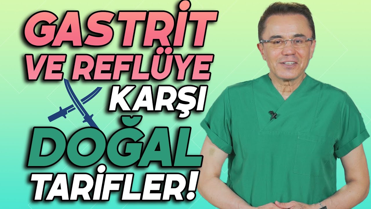 DR. ENDER SARAÇ'TAN GASTRİT VE REFLÜYE KARŞI DOĞAL TARİFLER! #drendersaraç