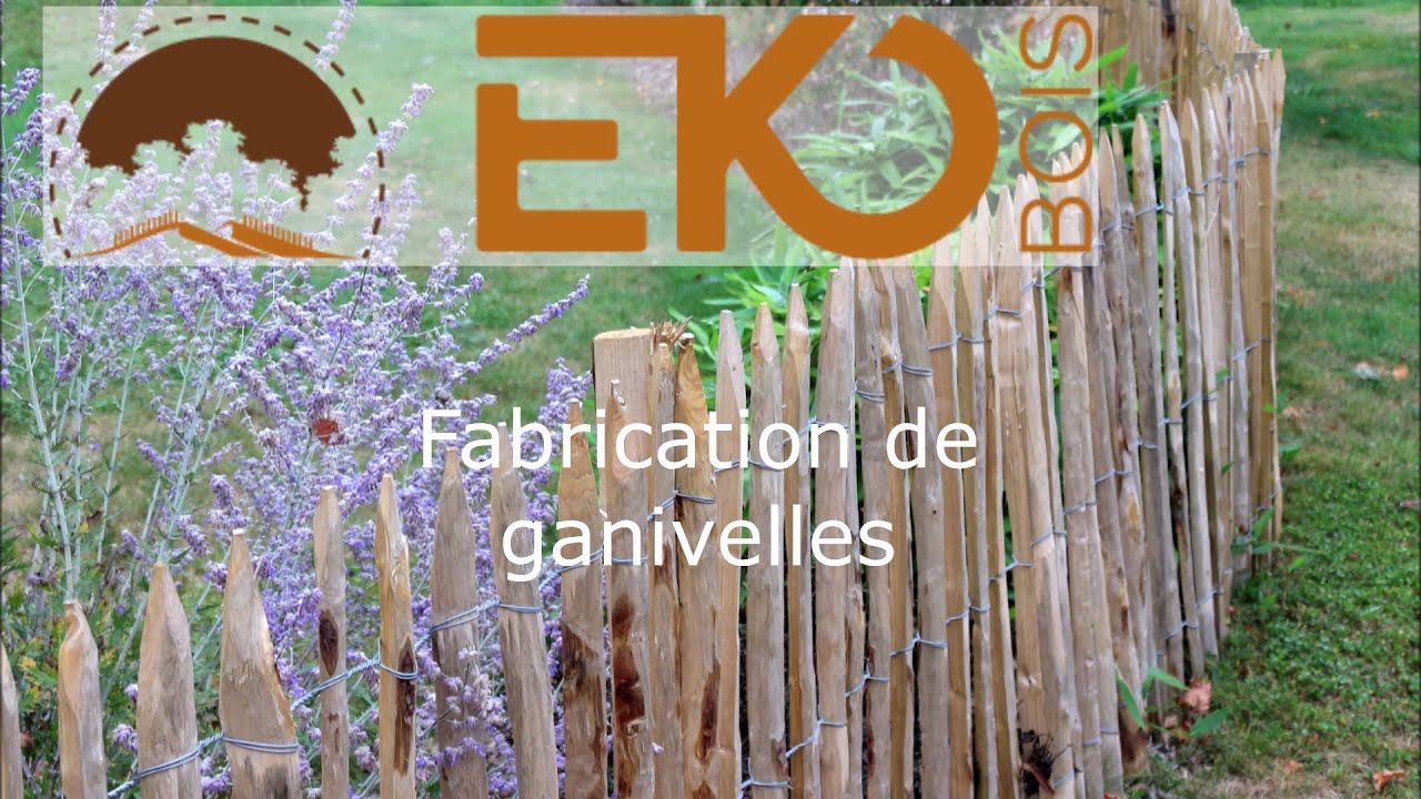 Fabrication de ganivelles EKOBOIS
