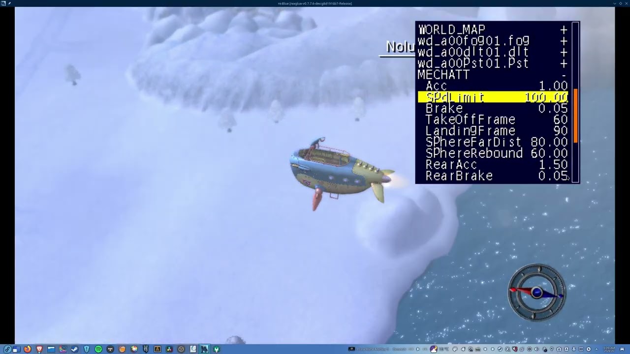 Blue Dragon: Messing with Mechat Debug settings (Re:Blue Project)