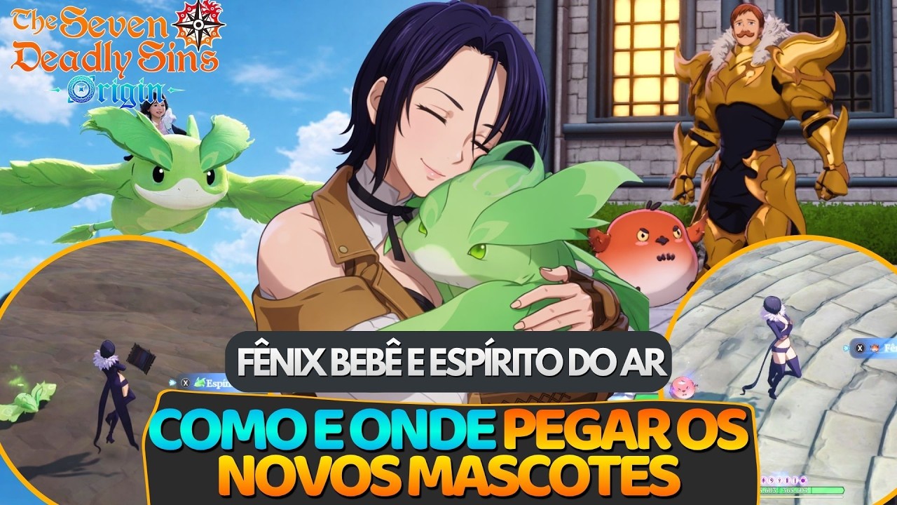 I GOT THE NEW MASCOTS! HOW TO GET THE 2 NEW PETS BABY PHOENIX AND AIR SPIRIT! - 7ds:Origin