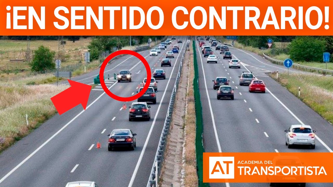 Cómo usar un Carril Habilitado en Sentido Contrario al Habitual