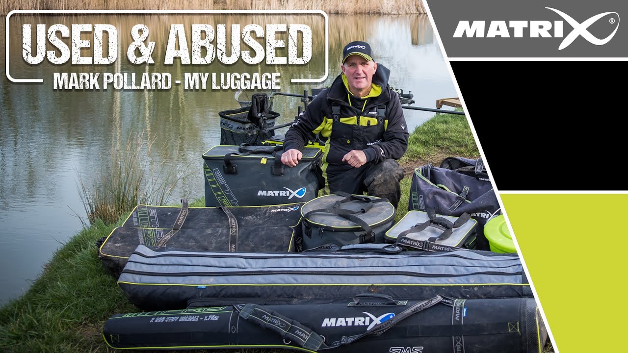 *** Coarse & Match Fishing TV *** Used & Abused Tackle Review - Mark Pollard's Luggage