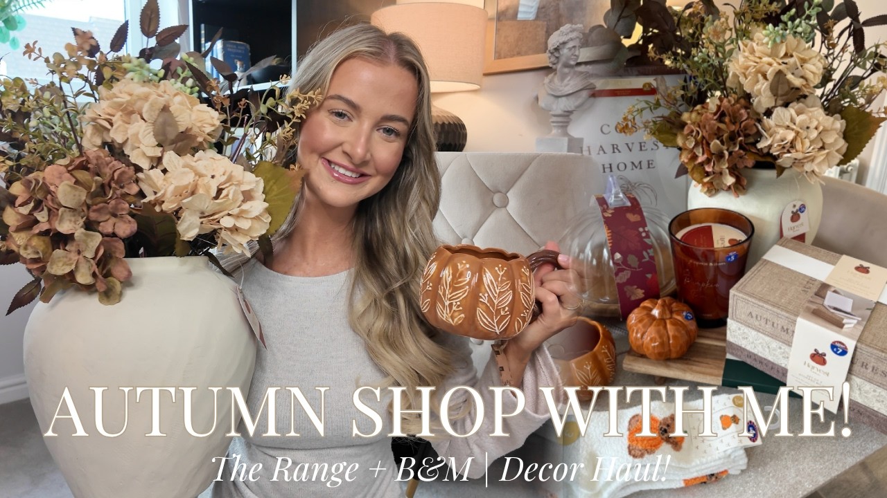 ОСЕННИЙ ШОПИНГ СО МНОЙ 🍂 | Осенние покупки для дома из The Range и B&M 2026