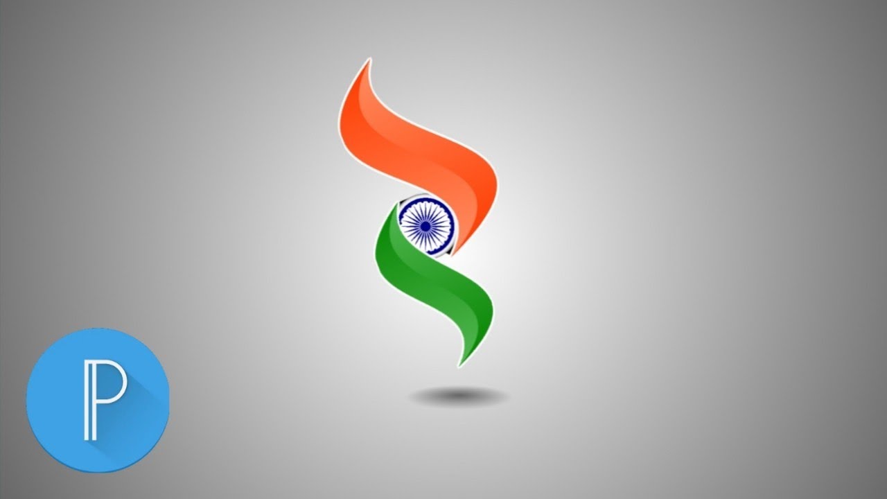 Independence day 🇮🇳special logo making on pixellab #logo #logomaking #independenceday #pixellab
