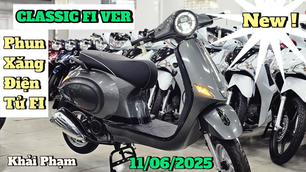 Lần đầu tiên ESPERO mang hệ thống FI lên tay ga CLASSIC 50 + giá bán ngày 11/06. Khải Phạm #espero