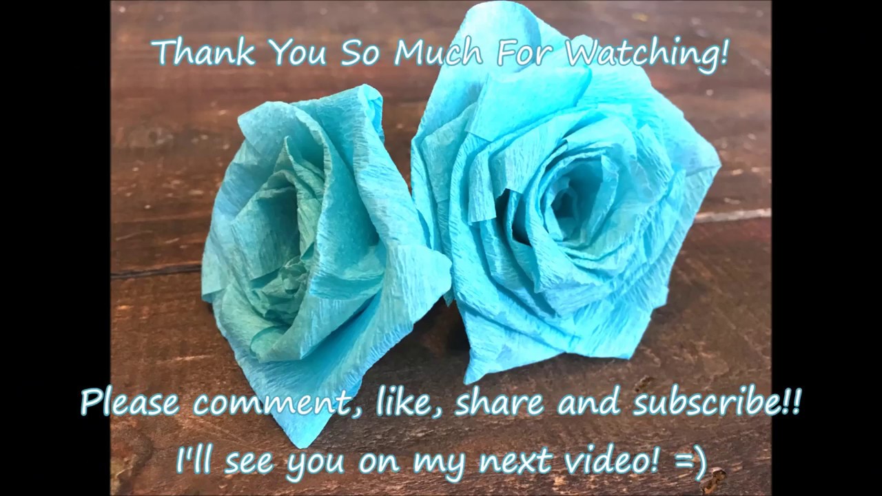 DIY Super Easy Crepe Paper Roses Using Party Streamers