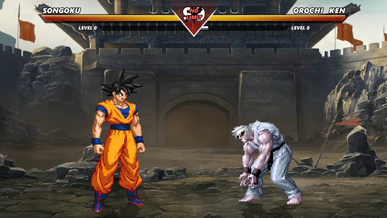 GOKU vs OROCHI KEN - The most epic fight❗
