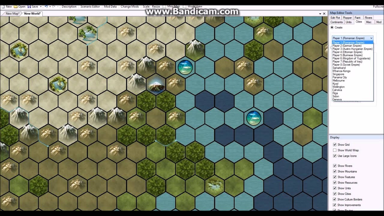 Civilization 5 with city pop and scenario tutorial