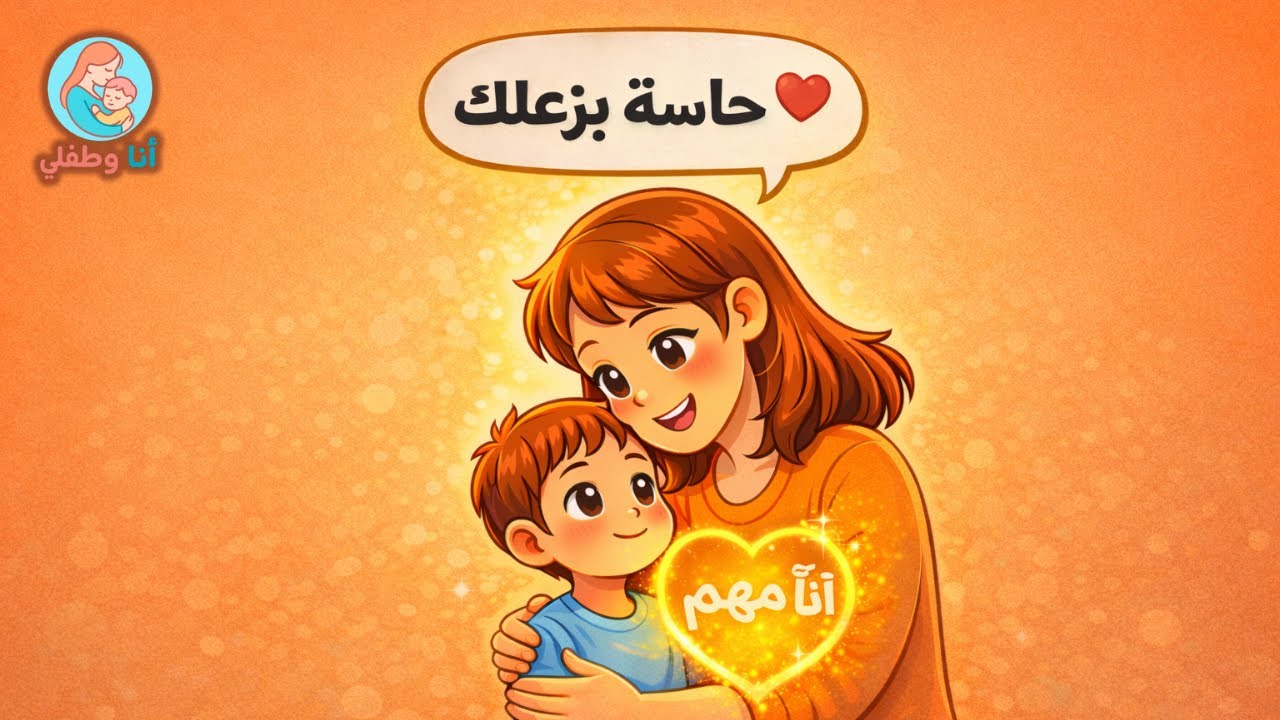 7 جُمل لو قلتيهم كل يوم… ابنك هيطلع واثق ومش مهزوز