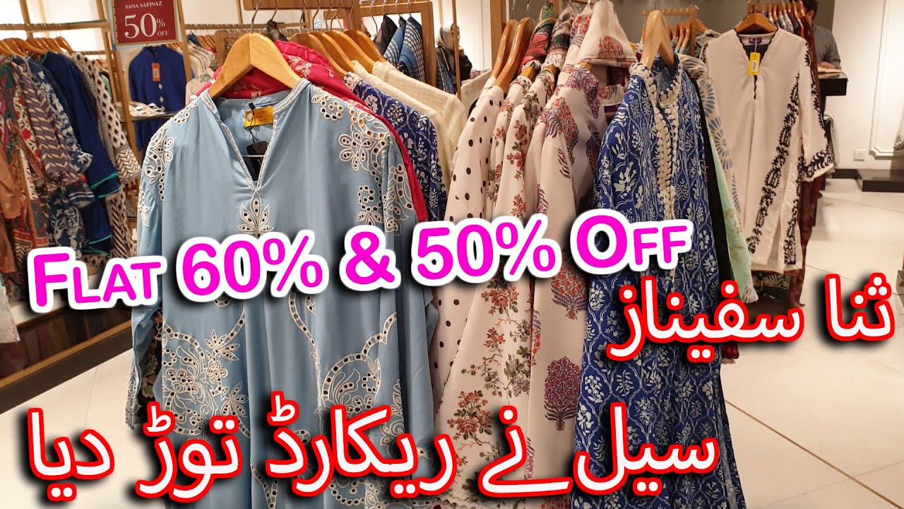 Sana Safinaz Quaid Day Sale / Sana Safinaz Flat 60% & 50% OFF Sale ❤️❤️ / 2pc Stitched Dress In 2800