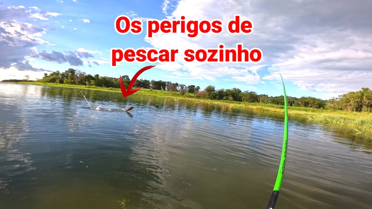 PESCAR NESSE LUGAR SOZINHO É  IDÉIA DE.D@ID@ !