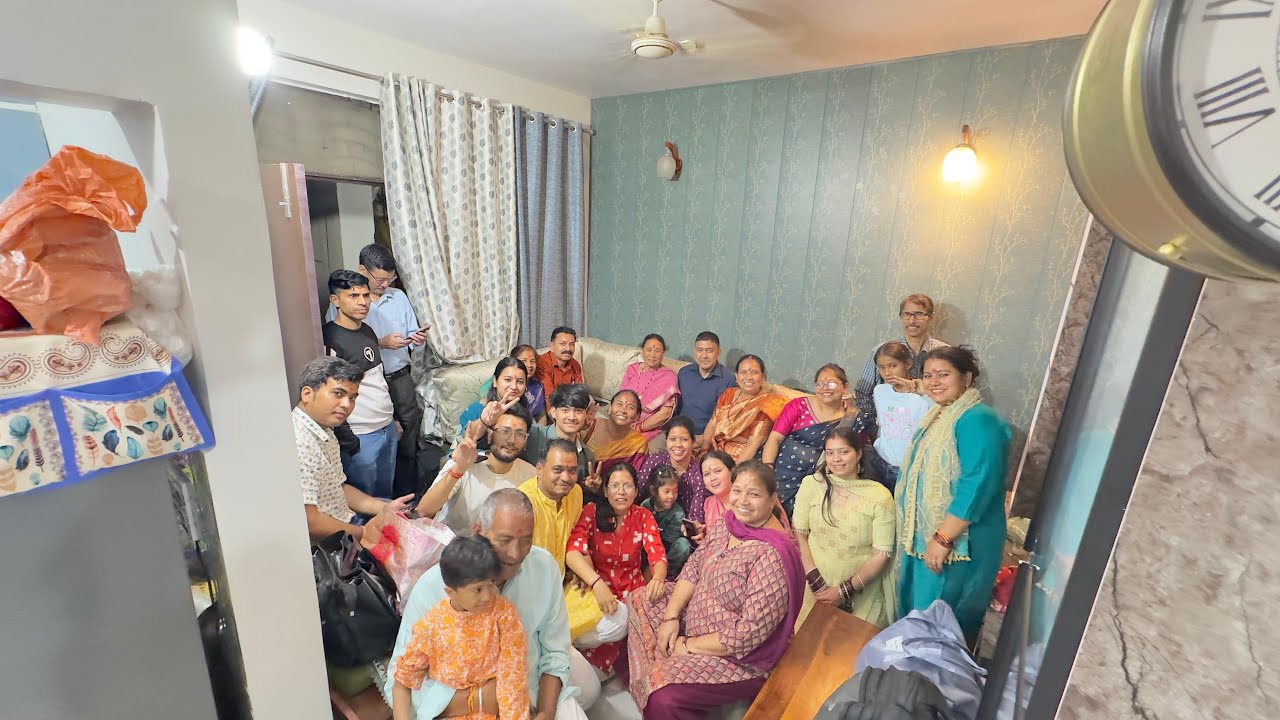 Kittu ke bdy pr kirtan or cake cutting 😍🤩😁|| Happy Birthday Kittu || #1mar #vlog 