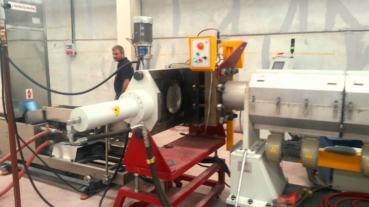 ÇİFT FİLTRELİ EXTRUDER - DOUBLE PLATE SCREEN CHANGER EXTRUDER