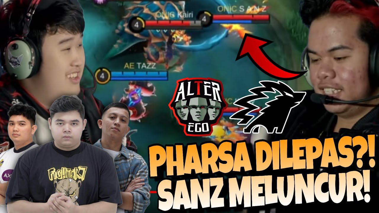PHARSA SANZ KEMBALI LAGI !! ARLOTT KIBOY UDAH KAYA LANCELOT !! ONIC VS ALTER EGO MATCH 2 - MPL S13