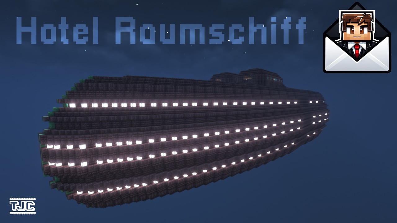 Ein  RAUMSCHIFF, aber als Hotel. Ist es auch JoCraft sicher? 📪