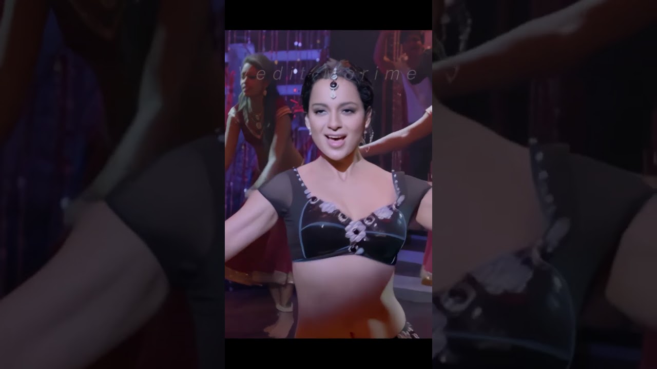 Kangana Ranaut Kaleja Hai Hazir Song Reaction Vertical Edit 4K60FPS
