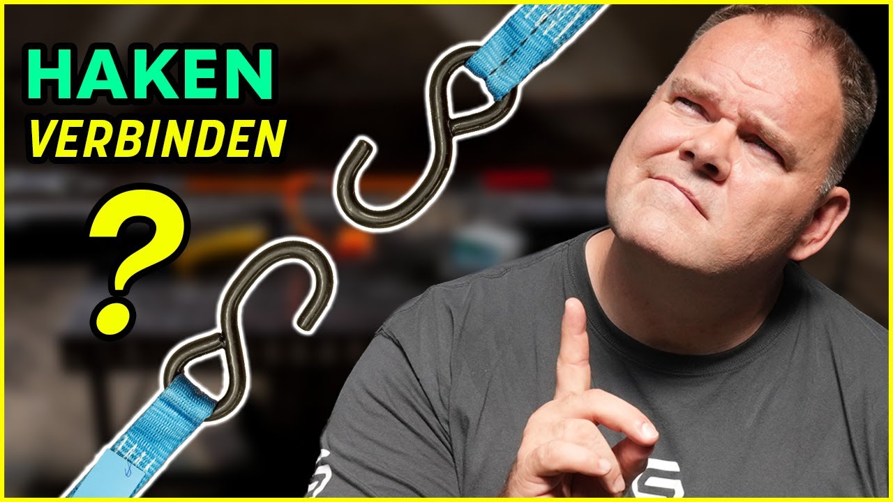 Spanngurt Haken verbinden mit S Haken | Mega einfach und genial | #spanngurtcoach