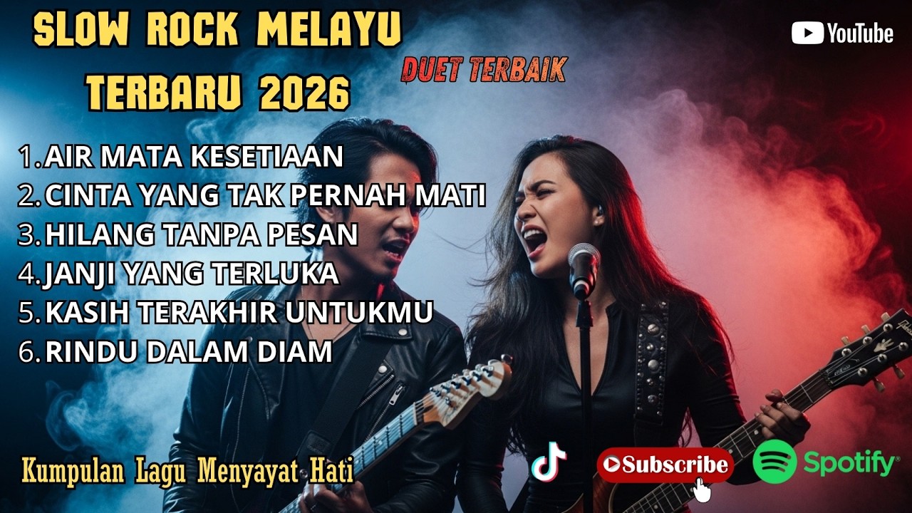 PLAY LIST DUET SLOW ROCK MELAYU - TERBAIK SEPANJANG MASA