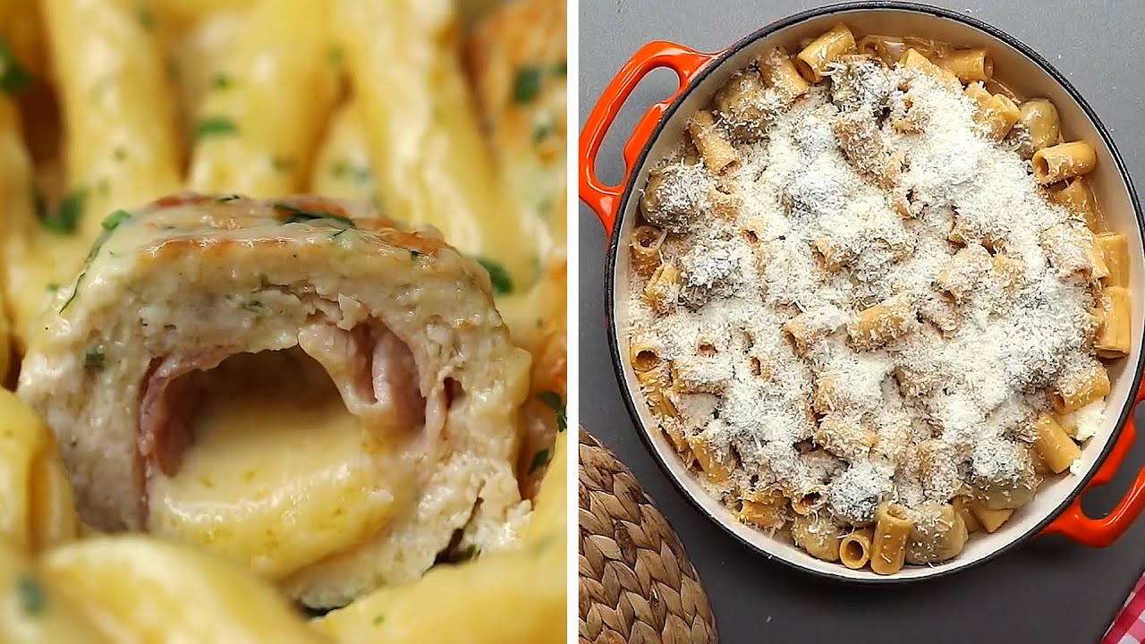 4 Cheesy Pasta and Meatballs Recipe Ideas