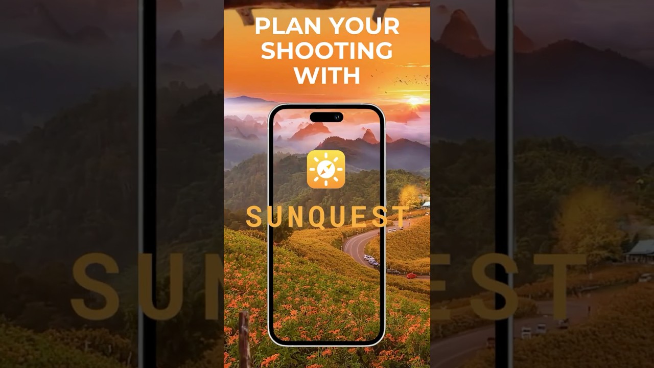 How to take photography experience to the next level with the SunQuest app ? ☀️📷