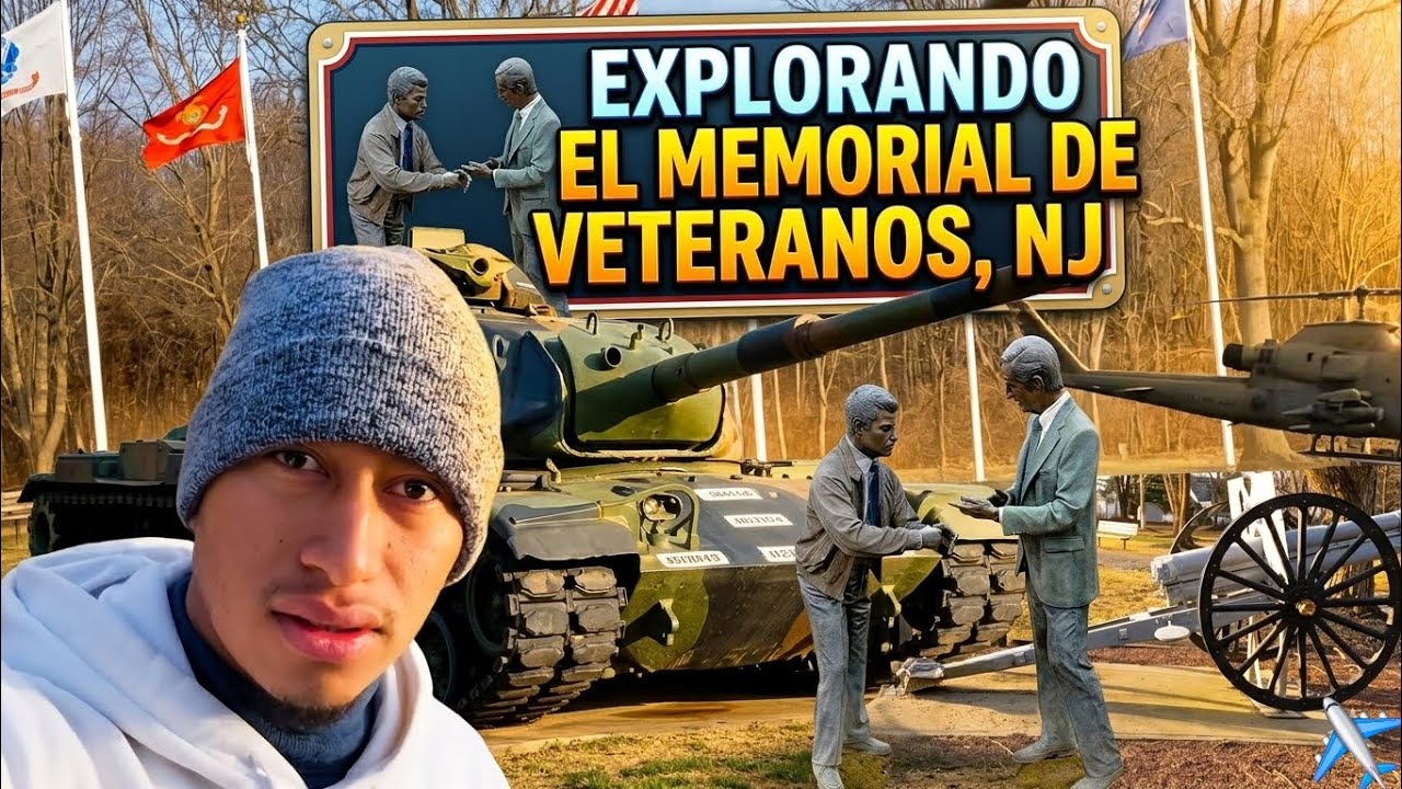 EXPLORANDO EL MEMORIAL DE VETERANOS en New Jersey 👉 🇺🇲