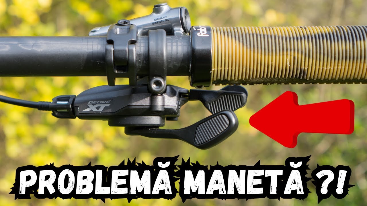 🕹️ Maneta schimbator: Shimano XT - NU TRAGE CABLUL ?!