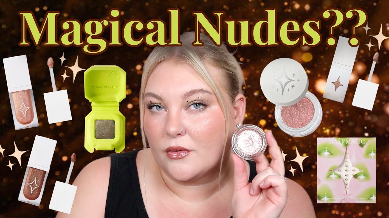 More Than Just Neutrals... Half Magic Beauty Magic Nudes Collection: Swatches, Demo + Thoughts