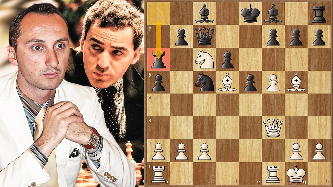 Chess Really Was Art Before Engines || Topalov vs Kasparov || Euwe Memorial (1996)