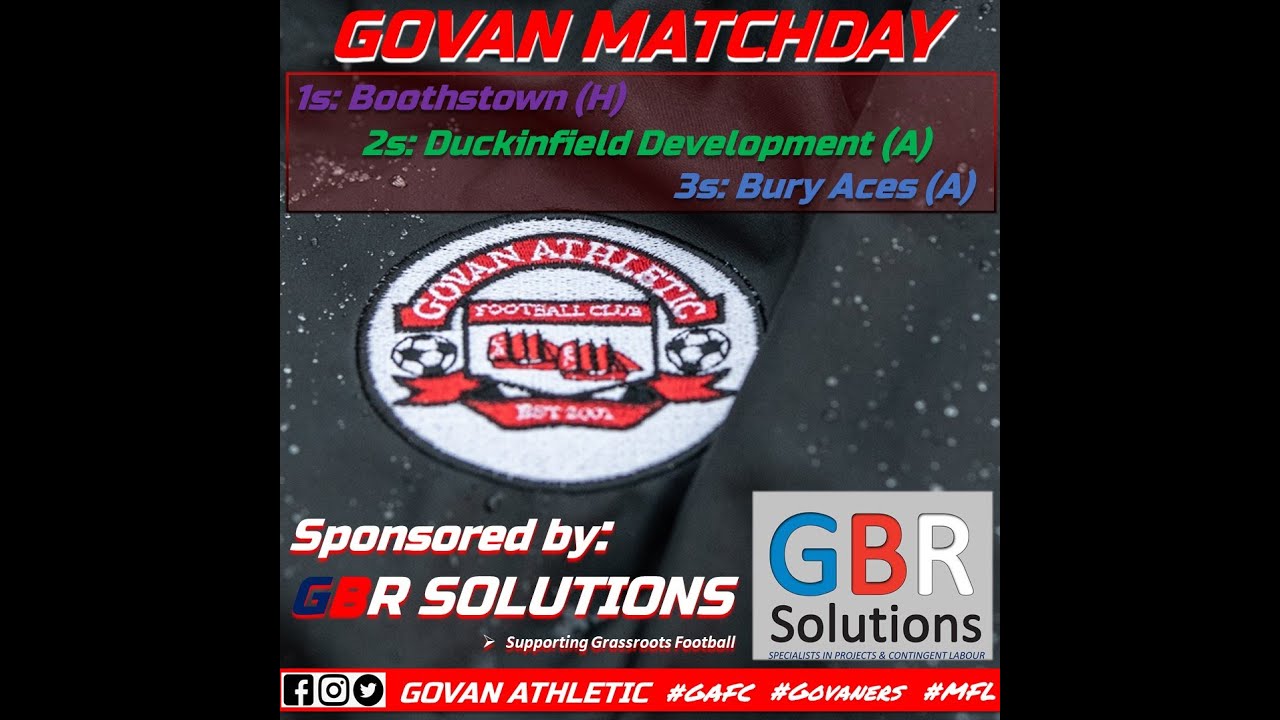 Match Highlights: Govan Athletic vs Boothstown - 8th May 2021