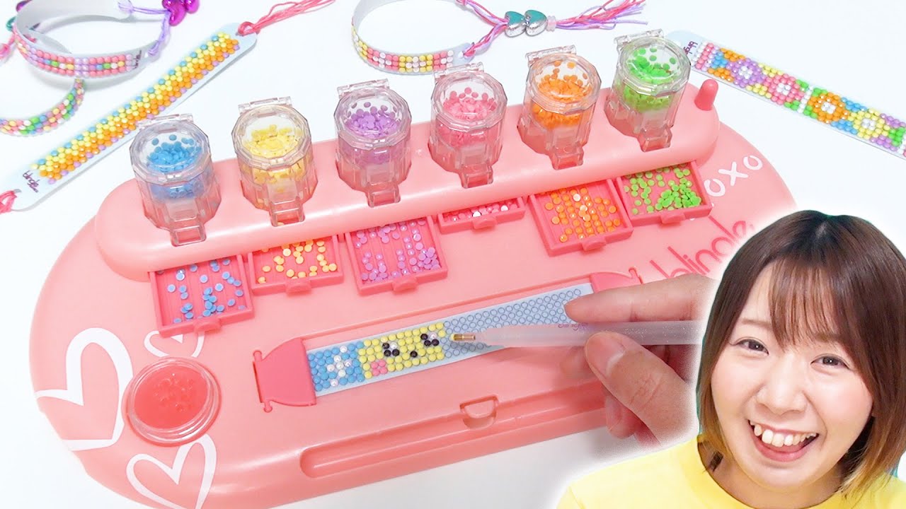 【DIY】TikTokで人気!?w ぷちぷち貼ってダイヤアートが作れる海外のおもちゃが可愛すぎた！！