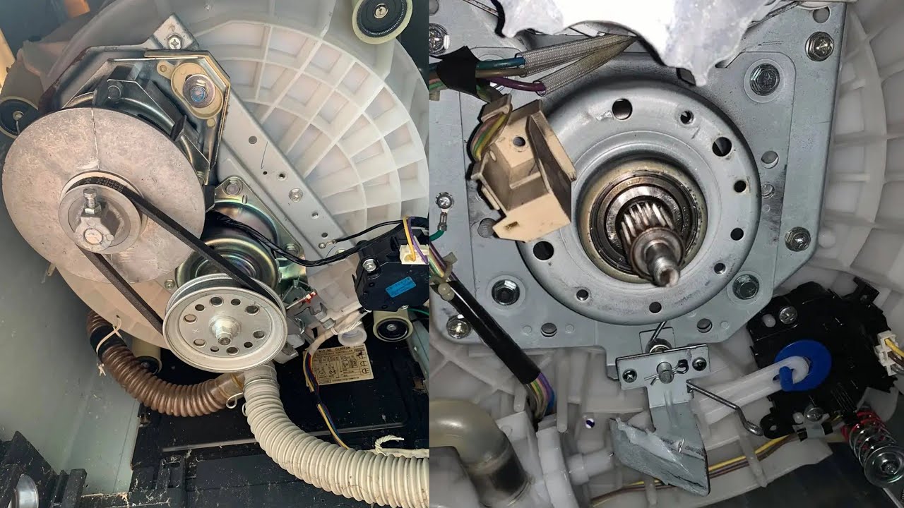 lg spin Not working || washing machine repair ||  washing machine gearbox, spin drum problem washing