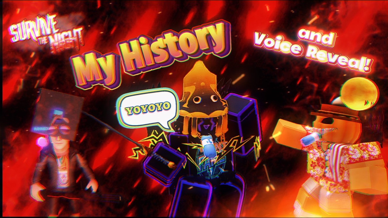 I FINALLY DID MY VOICE REVEAL / MY ENTIRE JOURNEY THROUGH STN - Roblox Survive the Night Compilation