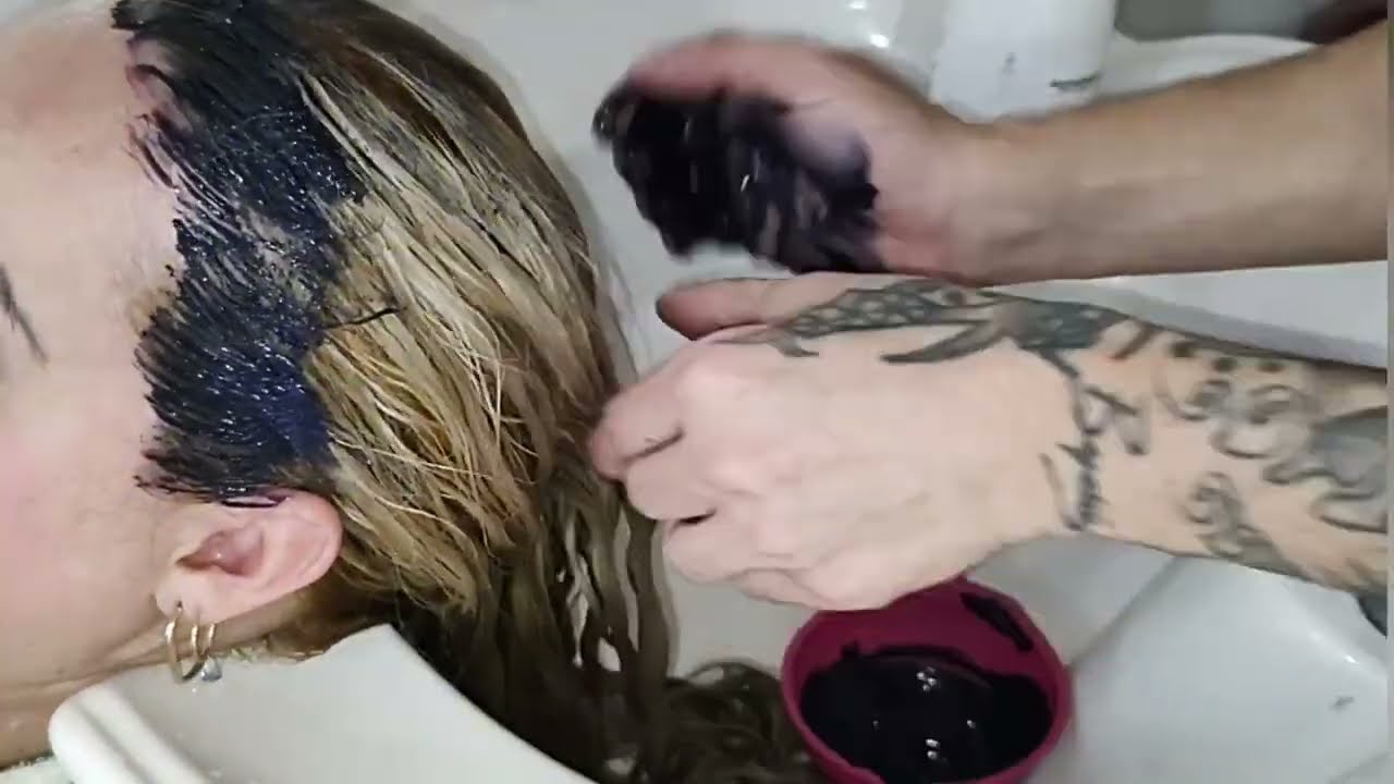 Retoque de raiz com nuance 10.0 e ox 30 volumes olha no que deu!