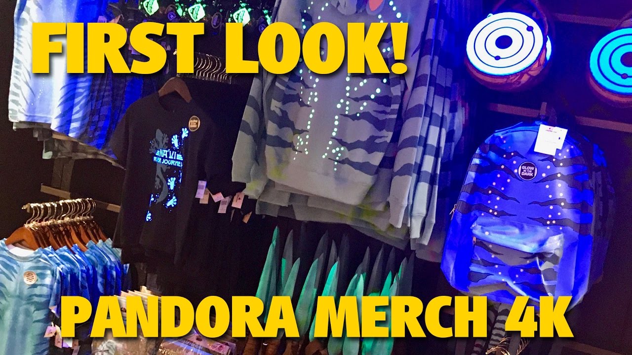 Pandora - The World of AVATAR Merchandise 4K | Disney's Animal Kingdom