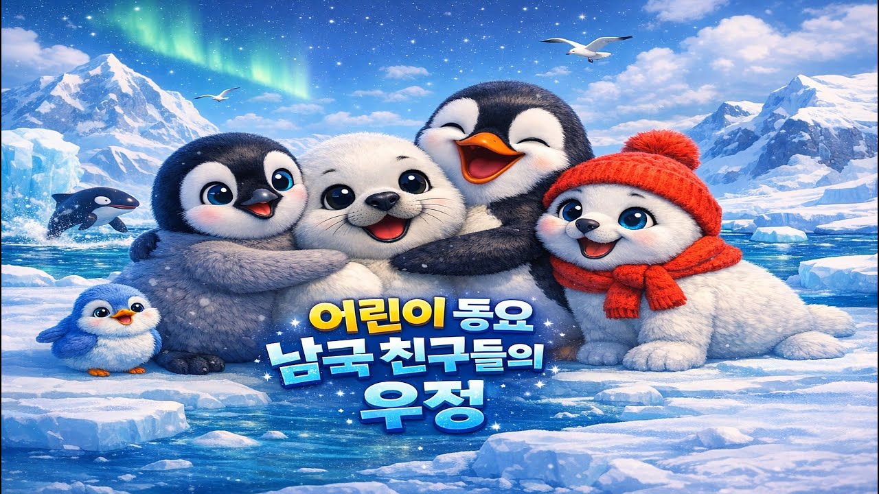 남극 친구들의 우정