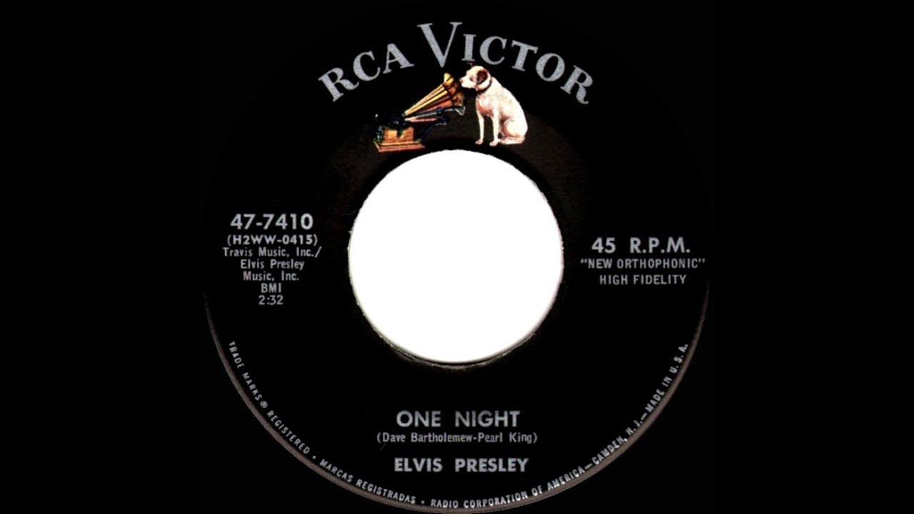 1958 HITS ARCHIVE: One Night - Elvis Presley