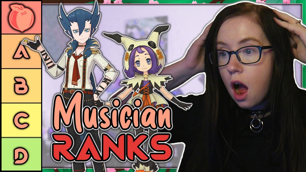 MUSICIAN RANKS POKEMON MASTERS EX ELITE FOUR THEMES PART 2