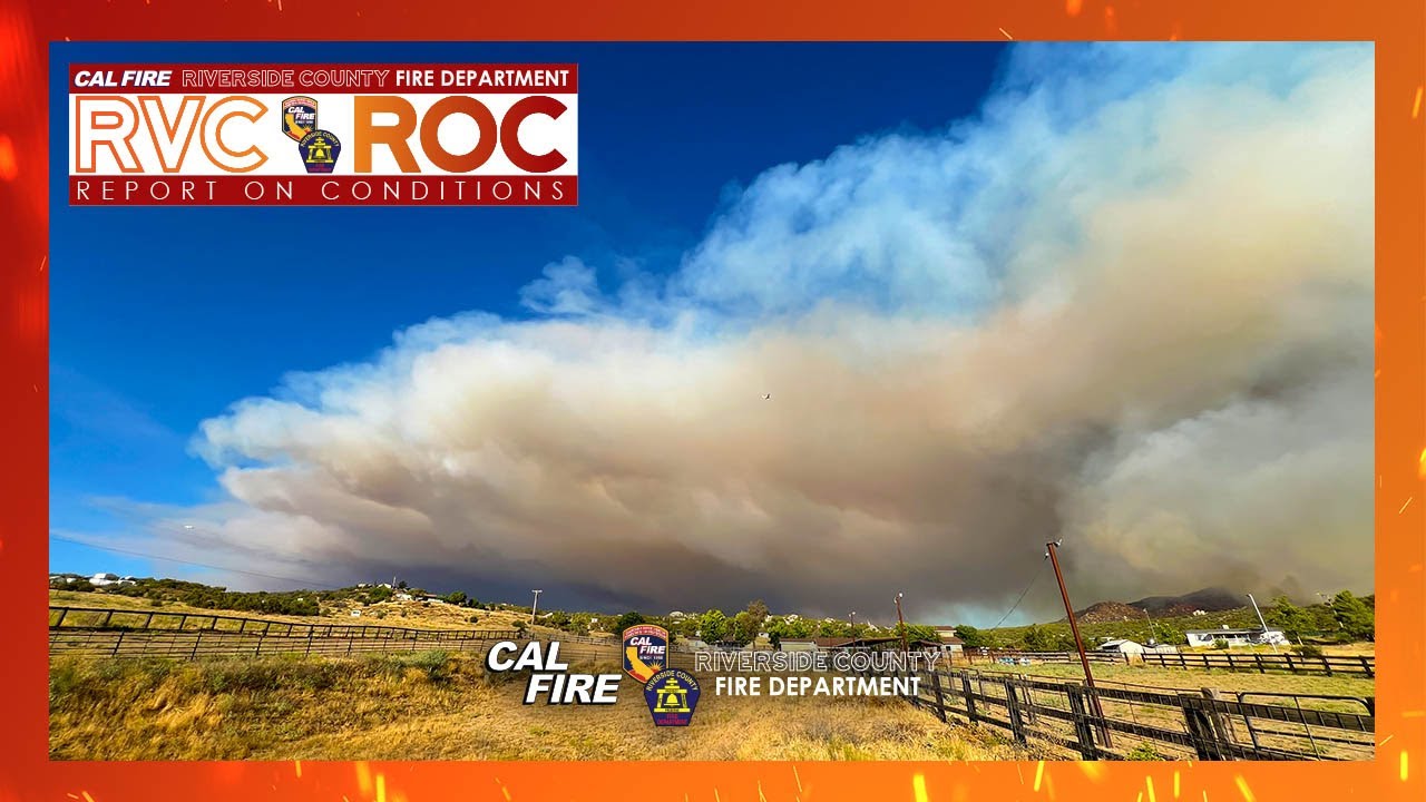 5,222 Acre Fire in Aguanga // August 7, 2024 // Report on Conditions