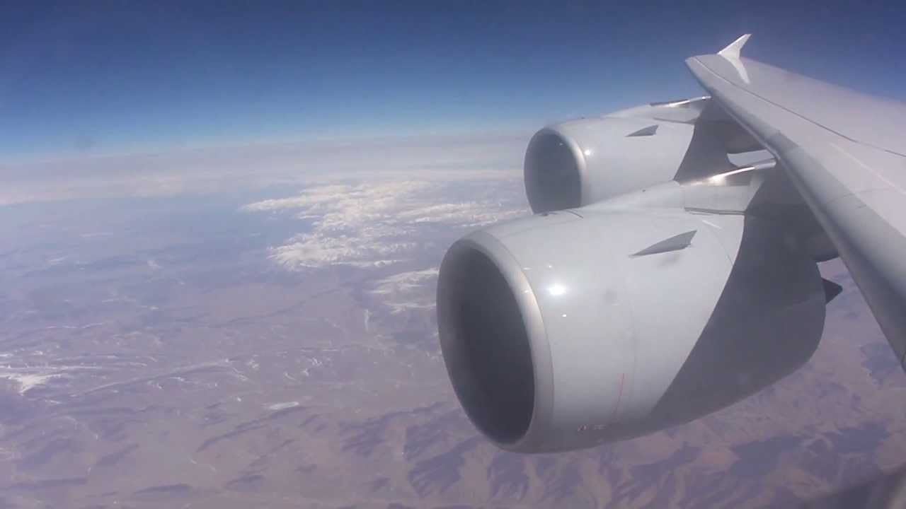 Beijing - Frankfurt Lufthansa Airbus A380-800 (D-AIMD) - part 1