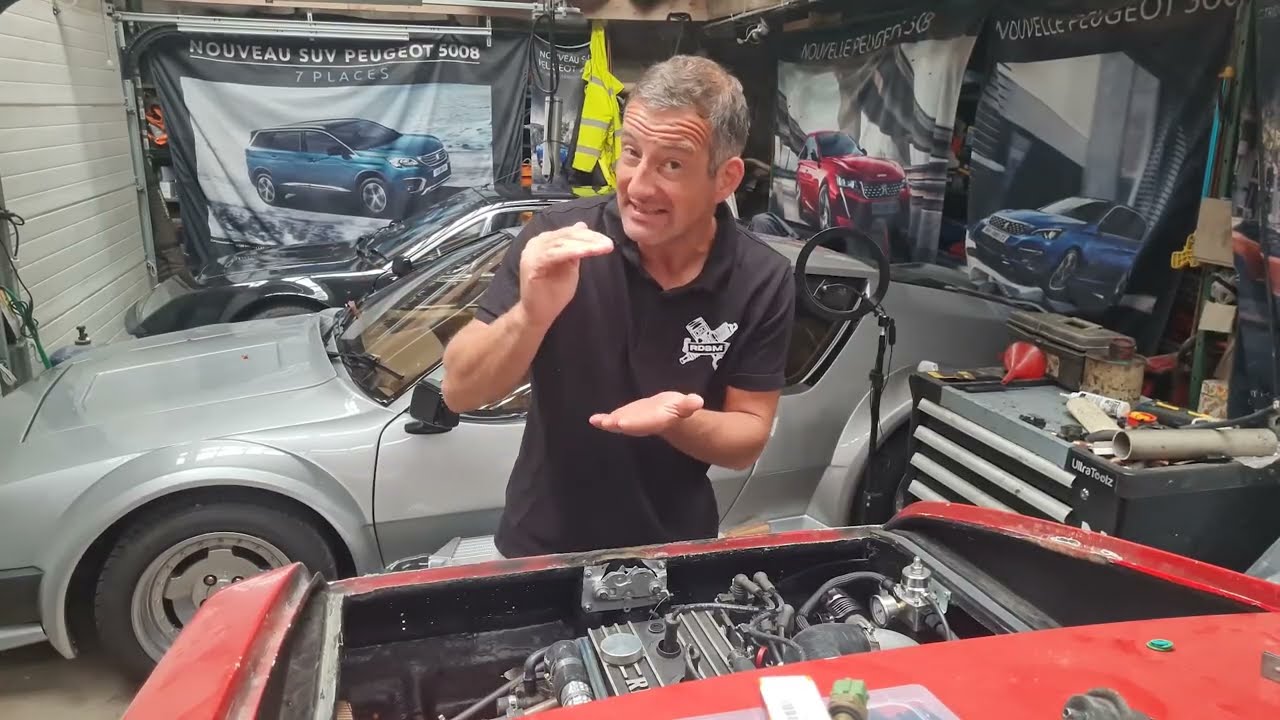 Arrivage de pièces pour notre 4 cylindres TURBO
