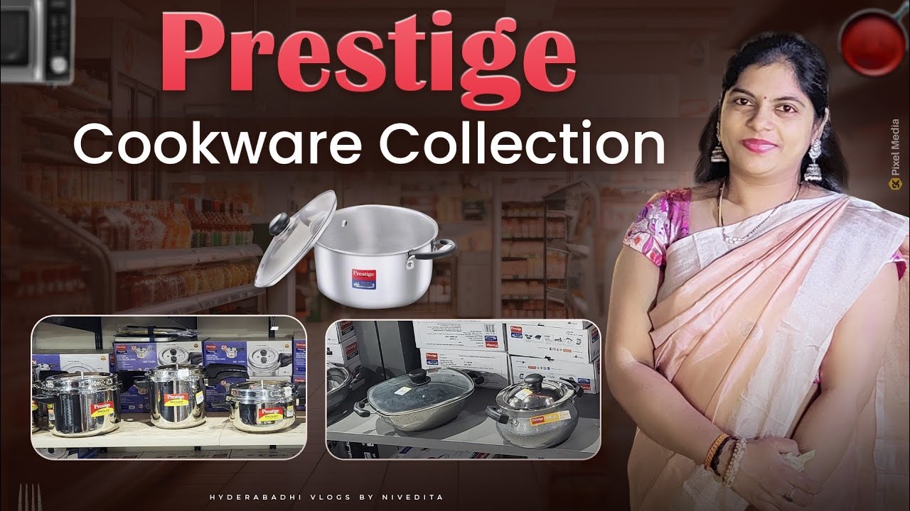 Prestige Cookware Collection 2024 with Prices/Triply Cookware/Nonstick Cookware/Stainless Cookware