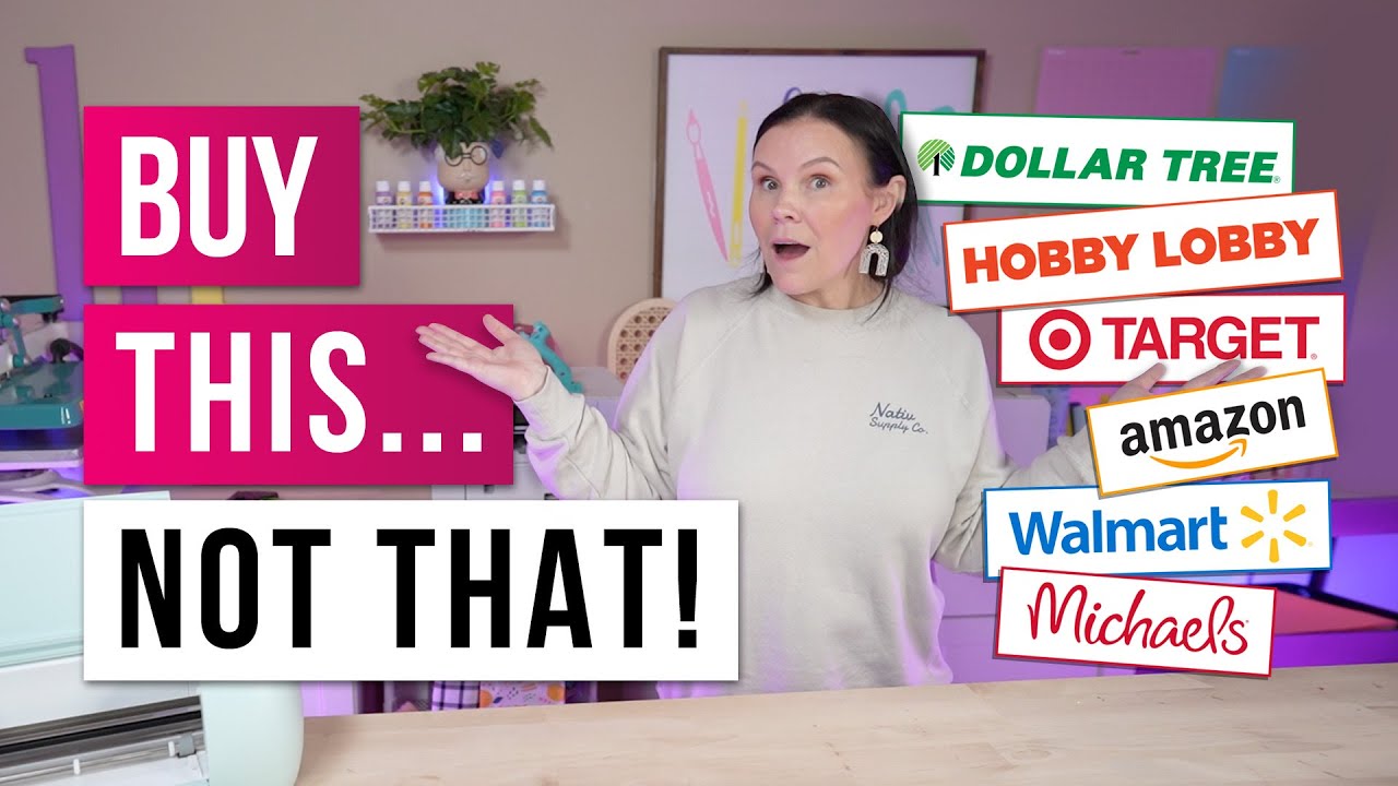 💰 Buy This NOT That – The Best Deals – Cricut Tools & Cricut Blanks